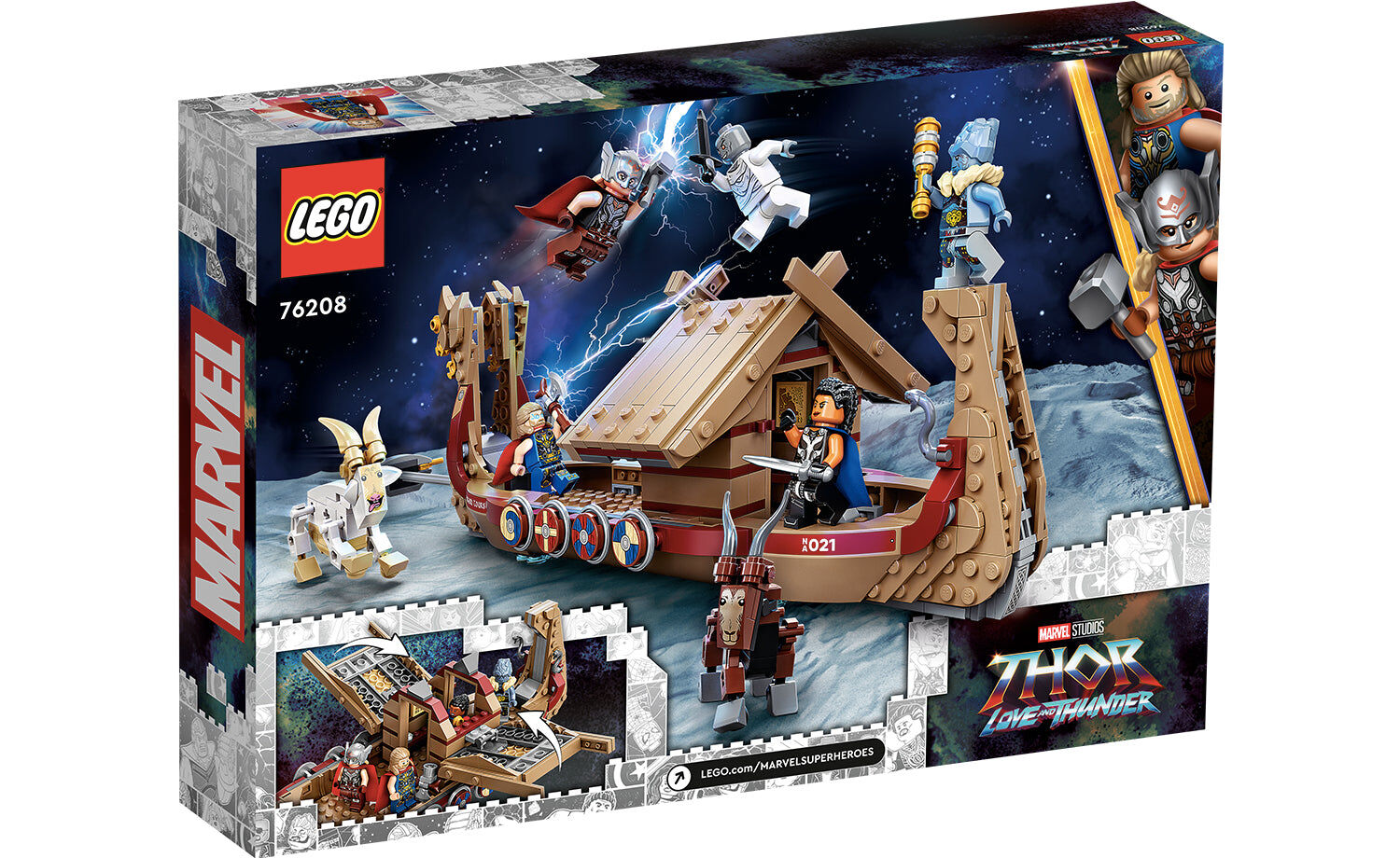 LEGO Marvel Super Heroes The Goat Boat 76208