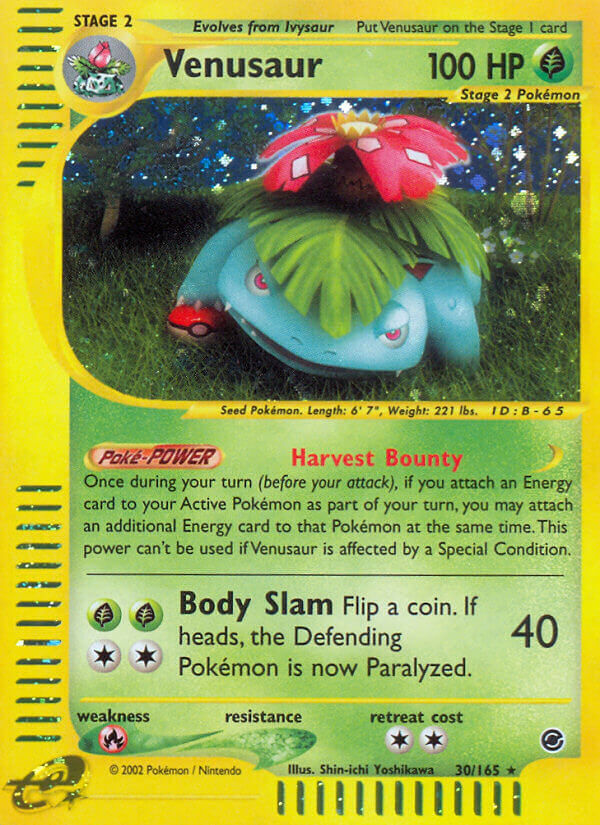 Venusaur - 30/165 - Holo Rare - EN