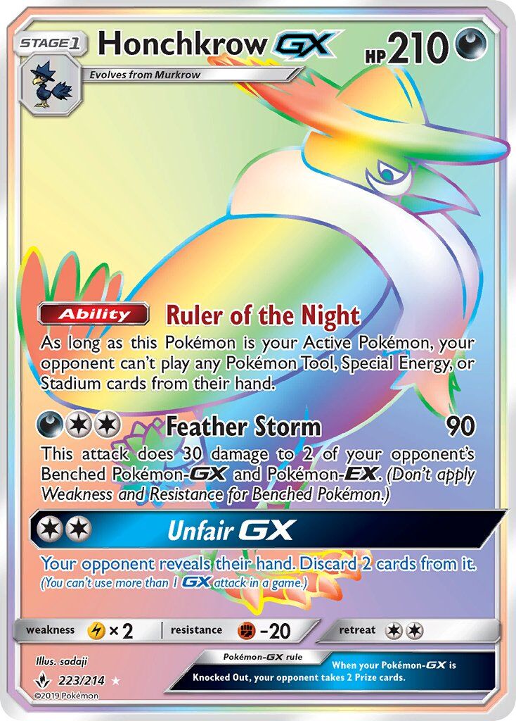 Honchkrow-GX - 223/214 - EN