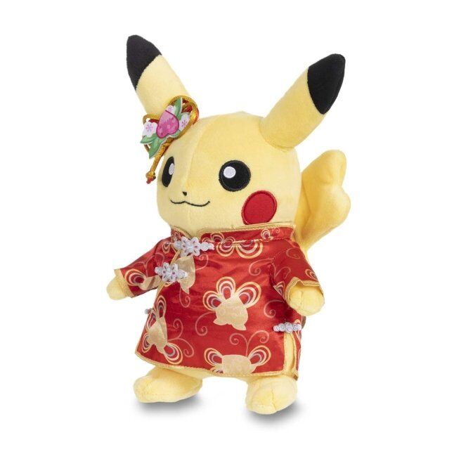 Lunar New Year: Costume Pikachu (Female) Plush - 23.1 cm Lunar New Year: Costume Pikachu (Female) Plush - 23.1 cm