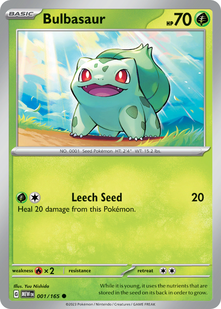 Bulbasaur - 001/207 - EN Bulbasaur - 001/207 - EN