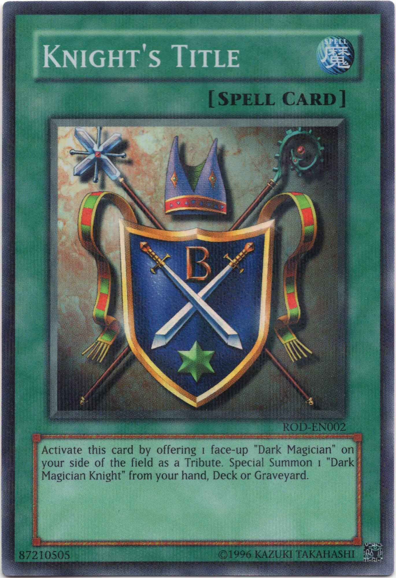 Knight's Title - ROD-EN002 - Parallel Rare