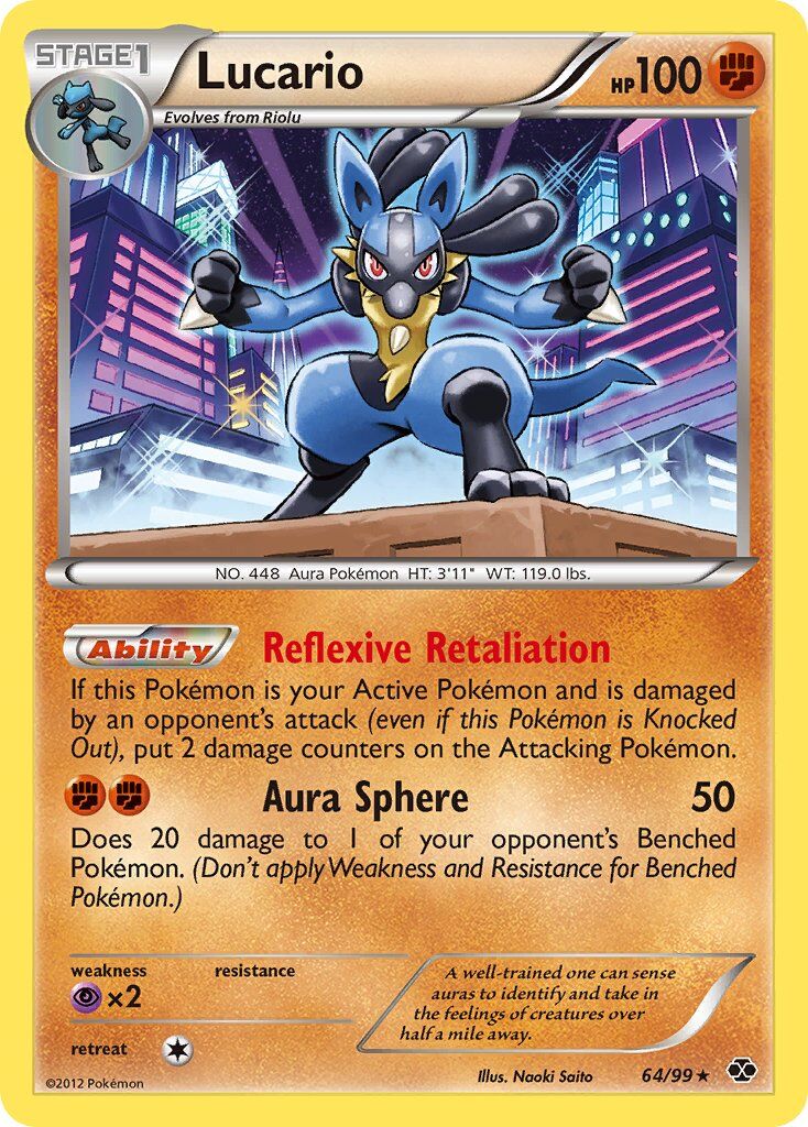 Lucario - 64/99 - EN Lucario - 64/99 - EN