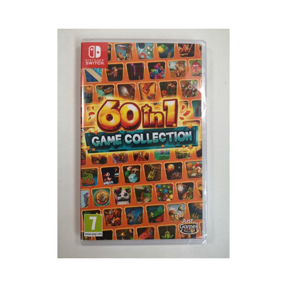 60 In 1 Games Collection - NEW Sealed - Nintendo Switch - EN