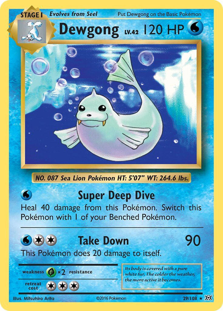 Dewgong - 29/108 - EN