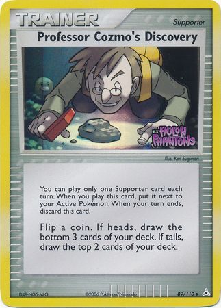 Professor Cozmo’s Discovery - 89/110 - Reverse Holo - EN Professor Cozmo’s Discovery - 89/110 - Reverse Holo - EN
