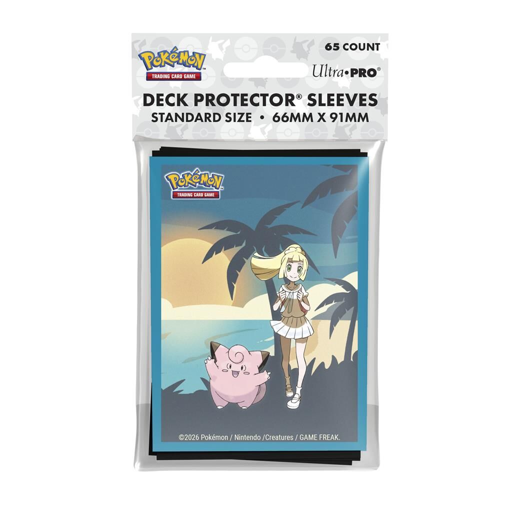 UP - Lillie and Clefairy 65ct Deck Protector Sleeves UP - Lillie and Clefairy 65ct Deck Protector Sleeves