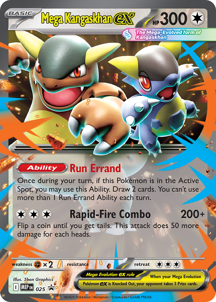 Mega Kangaskhan ex - 025 - EN
