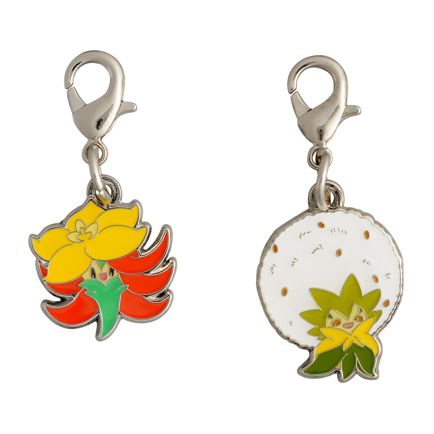 Pokemon Center - Gossifleur, Eldegoss Schlüsselanhänger - 2 Stück Pokemon Center - Gossifleur, Eldegoss Schlüsselanhänger - 2 Stück