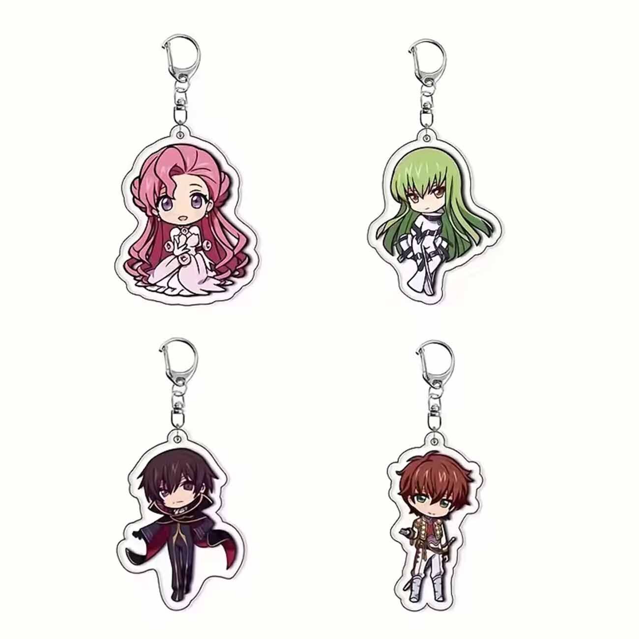 Code Geass Chibi Schlüsselanhänger (Zufallsauswahl)