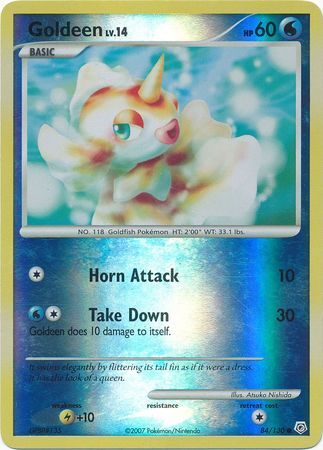 Goldeen - 84/130 - Reverse Holo - EN