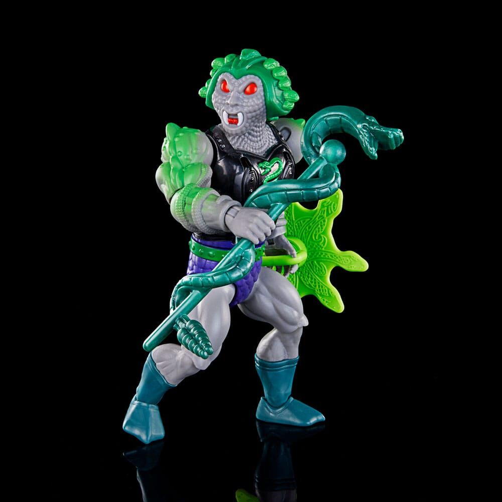 Masters of the Universe Origins Deluxe Actionfigur Snake Face 14 cm