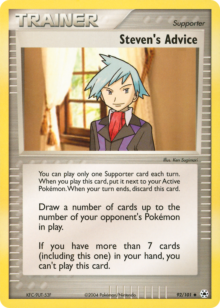 Steven’s Advice - 92/101 - EN