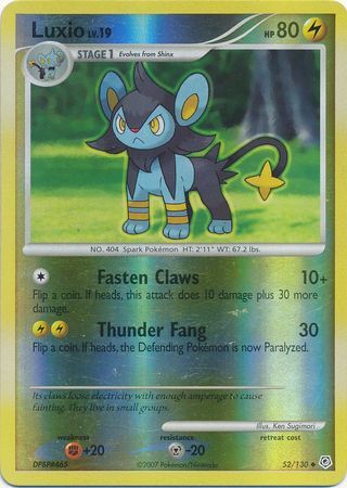 Luxio - 52/130 - Reverse Holo - EN