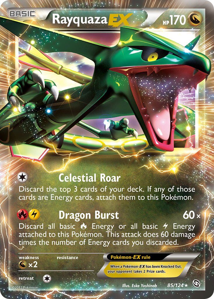 Rayquaza-EX - 85/124 - EN