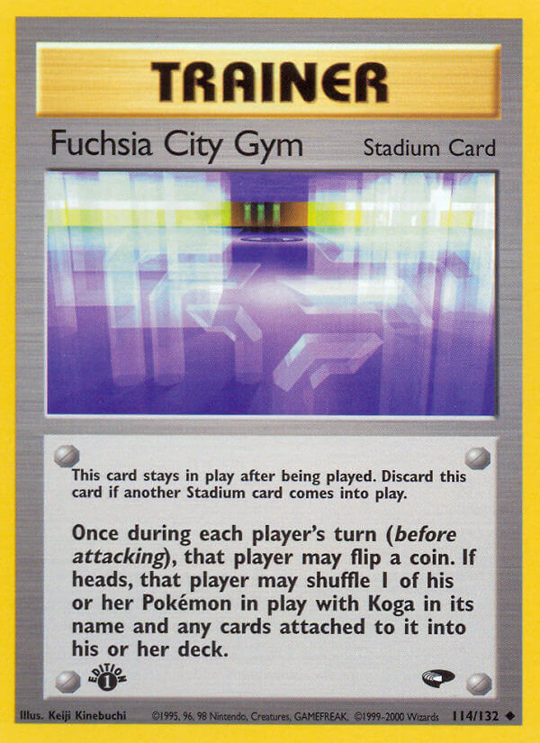 Fuchsia City Gym - 114/132 - EN