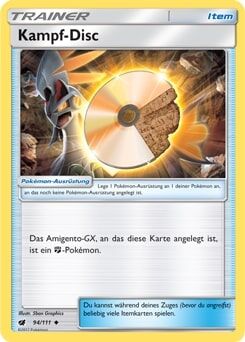 Kampf-Disc - Pokémon TCG