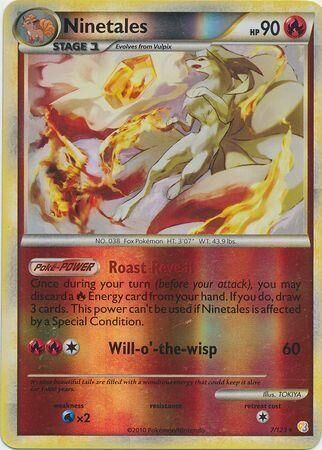 Ninetales - 7/123 - Reverse Holo - EN Ninetales - 7/123 - Reverse Holo - EN