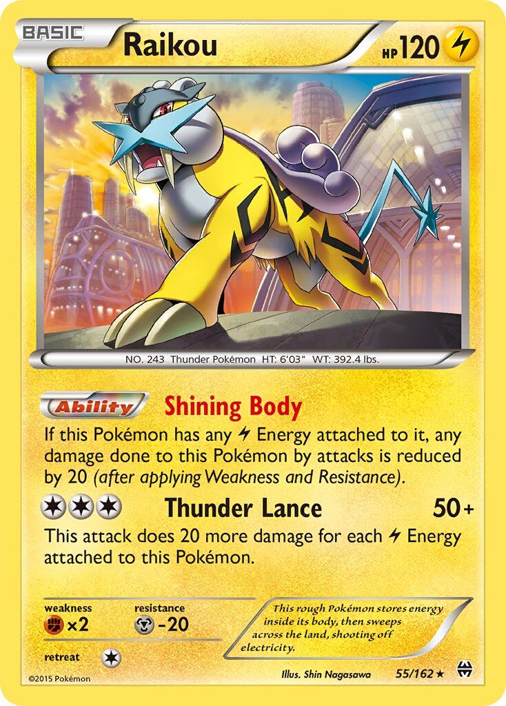 Raikou - 55/162 - EN Raikou - 55/162 - EN