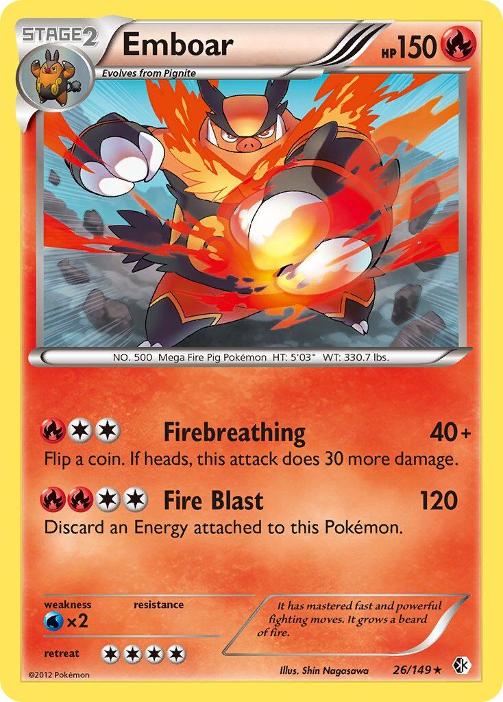 Emboar - 26/149 - EN