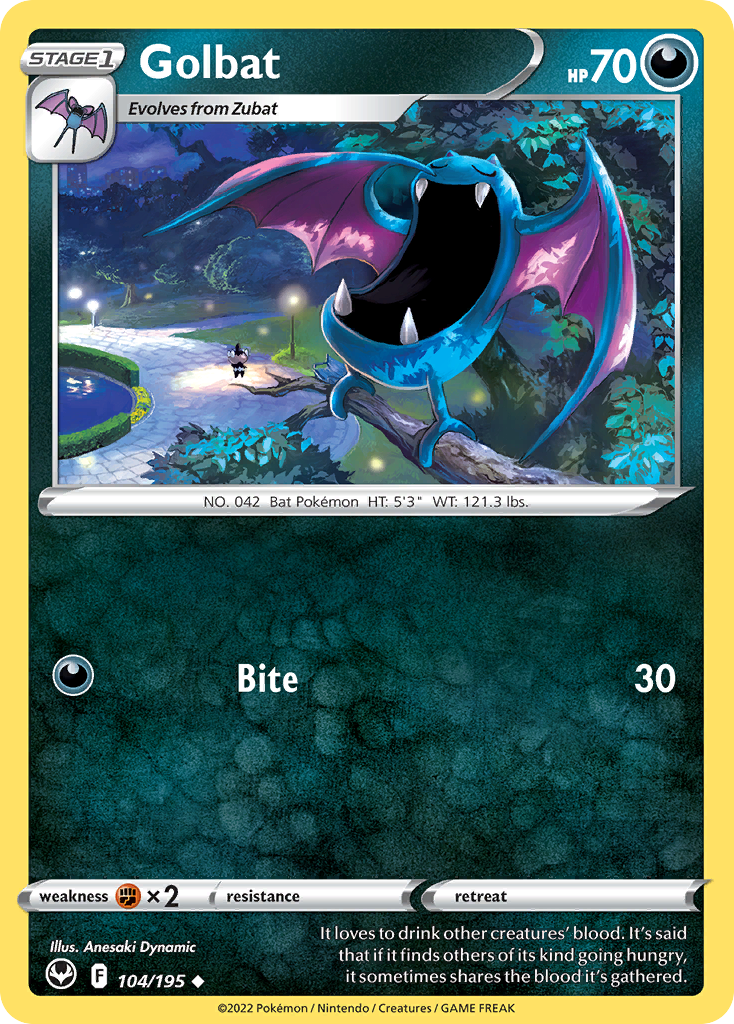 Golbat - 104/195 - EN