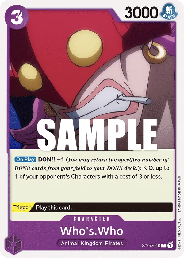 Who's.Who - ST04-010 Who's.Who - ST04-010