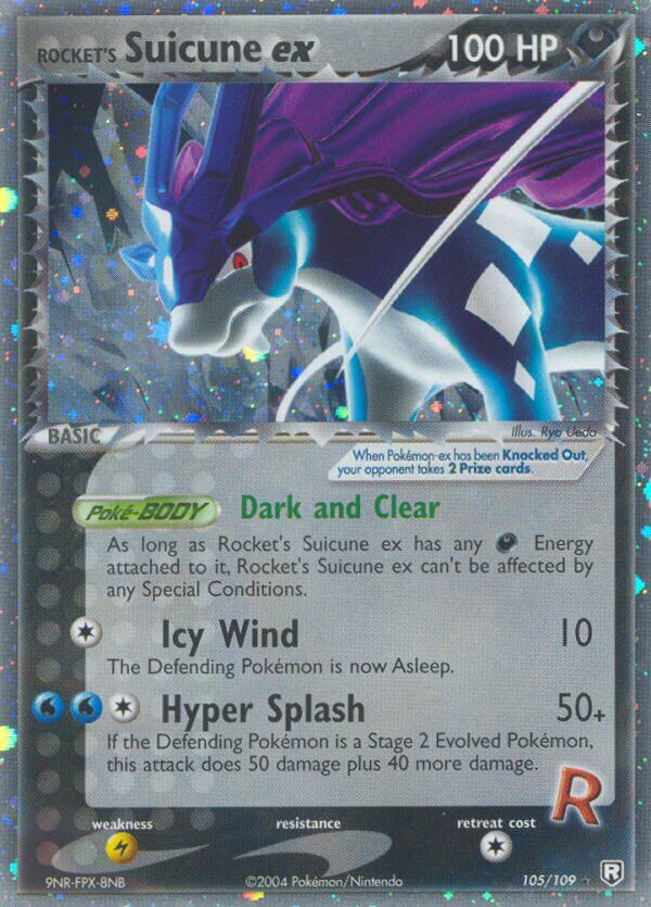 Rocket’s Suicune ex - 105/109 - EN Rocket’s Suicune ex - 105/109 - EN
