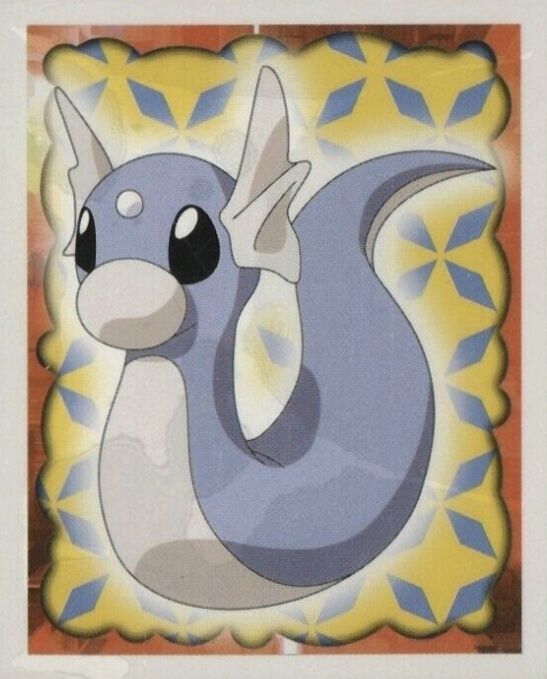 Dratini - 147 - Merlin Sticker Series 1
