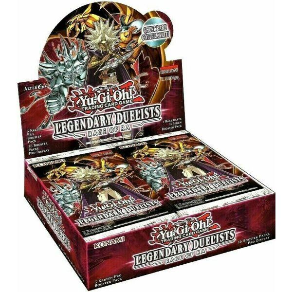 Legendary Duelists Rage of Ra Booster Display - Yu-Gi-Oh! - DE Legendary Duelists Rage of Ra Booster Display - Yu-Gi-Oh! - DE