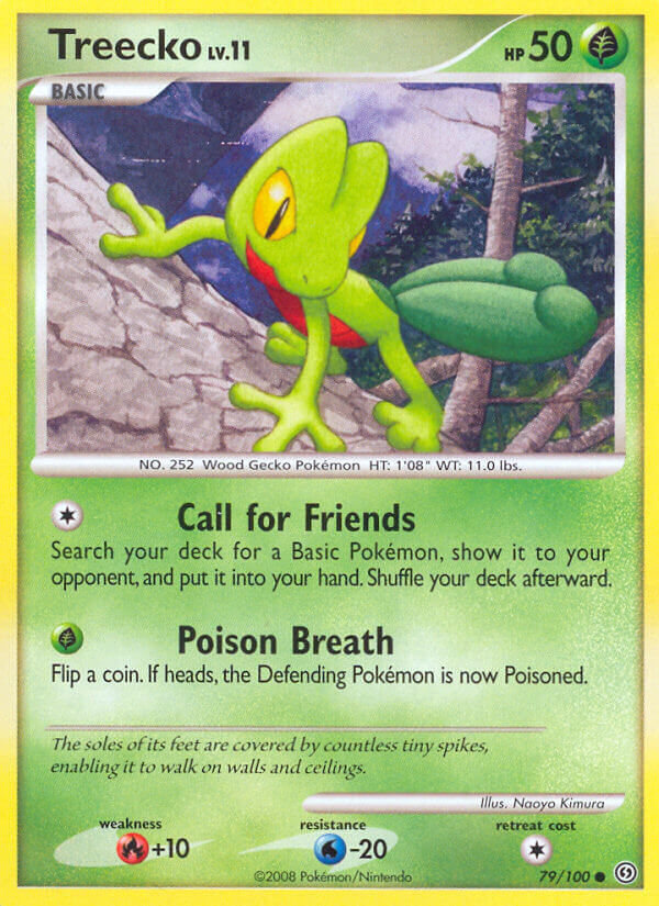 Treecko - 79/100 - EN