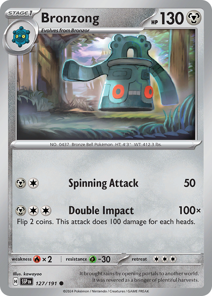 Bronzong - 127/191 - EN