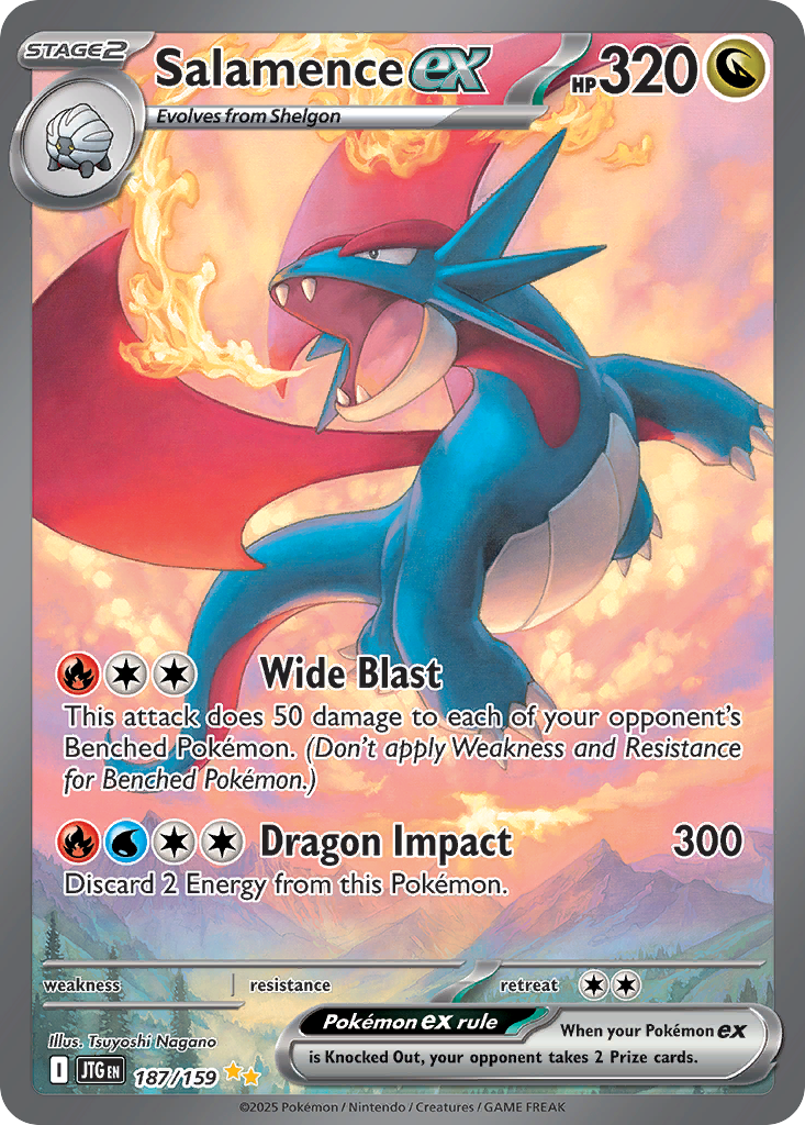 Salamence ex - 187/159 - EN Salamence ex - 187/159 - EN
