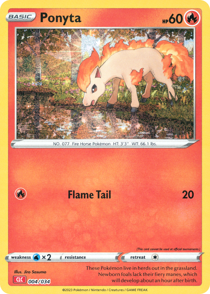 Ponyta - 004/34 - EN