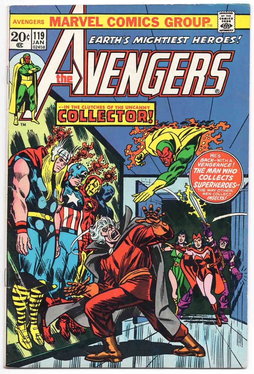 Avengers #119