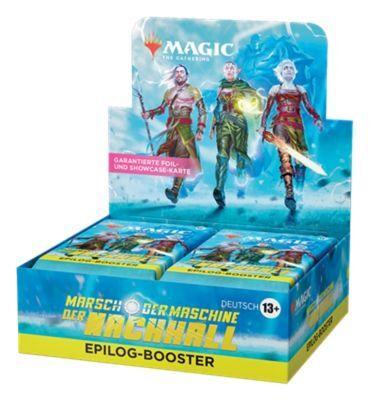 Marsch der Maschine: Der Nachhall Epilog-Booster Display (24) - Magic the Gathering - DE Marsch der Maschine: Der Nachhall Epilog-Booster Display (24) - Magic the Gathering - DE