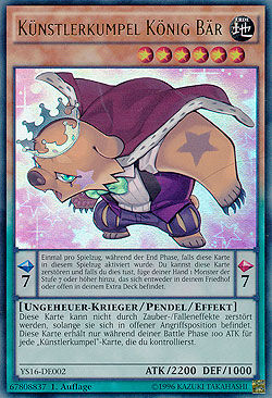 kuenstlerkumpel_koenig_baer Künstlerkumpel König Bär - Yu-Gi-Oh!
