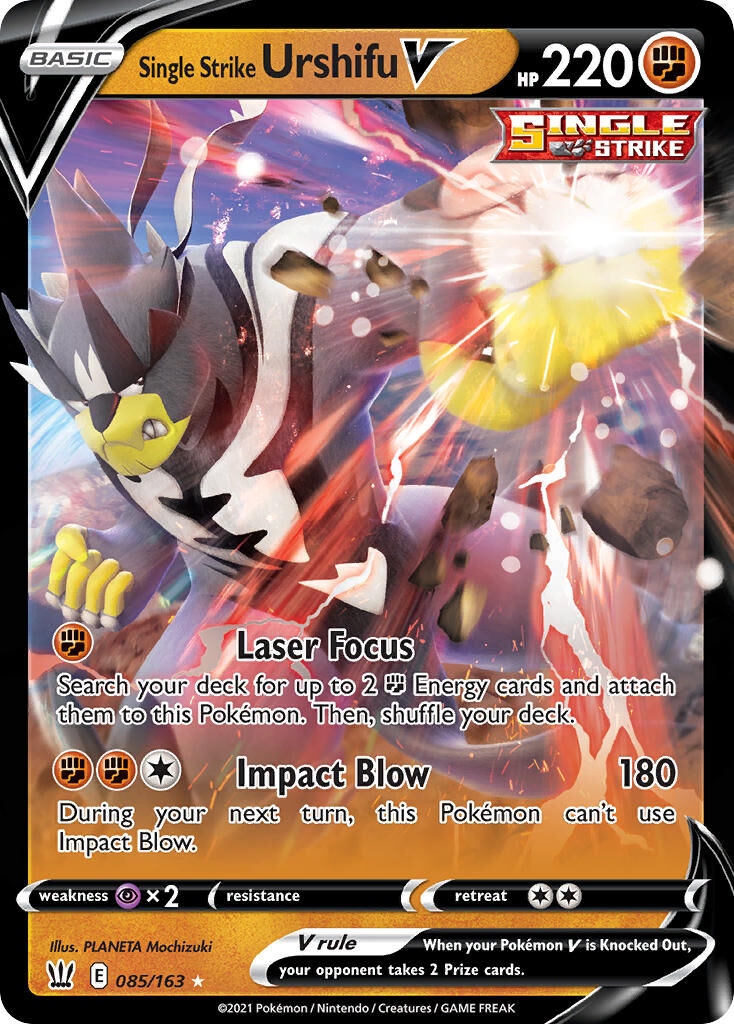 Single Strike Urshifu V - 085/163 - EN