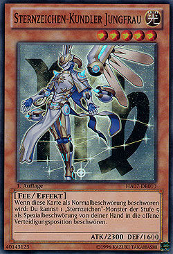 Sternzeichen-Kundler Jungfrau - Yu-Gi-Oh!