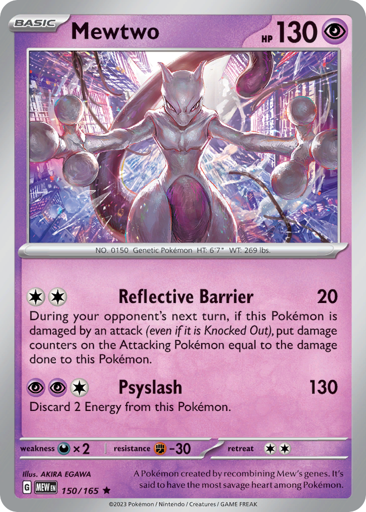 Mewtwo - 150/207 - EN Mewtwo - 150/207 - EN
