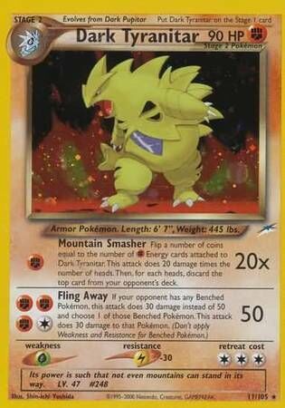 Dark Tyranitar - 11/113 - Unlimited - EN