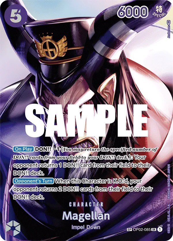Magellan - OP02-085- Special Alt Art Magellan - OP02-085- Special Alt Art