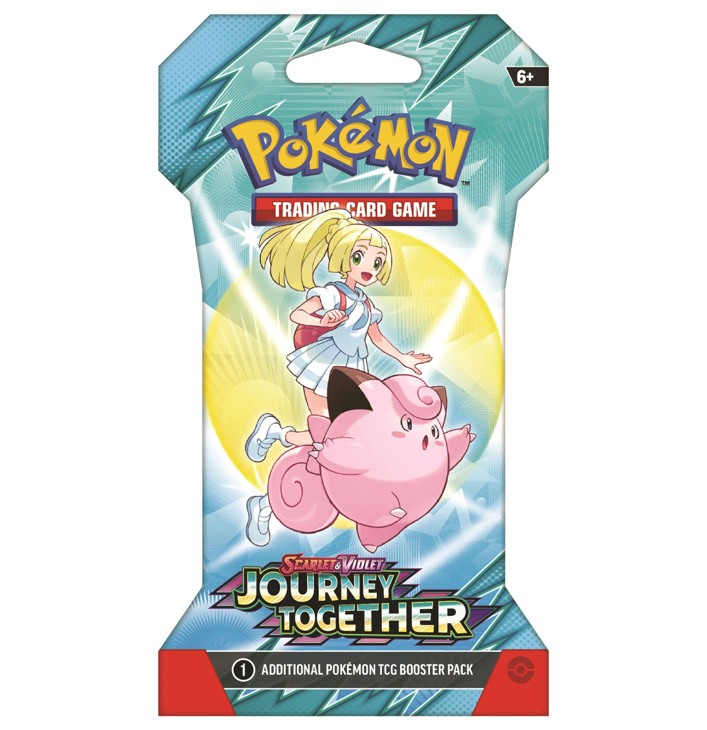 Pokémon TCG: Scarlet & Violet - Journey together (SV09) Sleeved Booster Pack (10 Cards) - EN