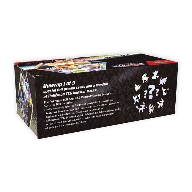 Pokémon TCG: SV08.5 - Prismatic Evolutions Surprise Box - DE