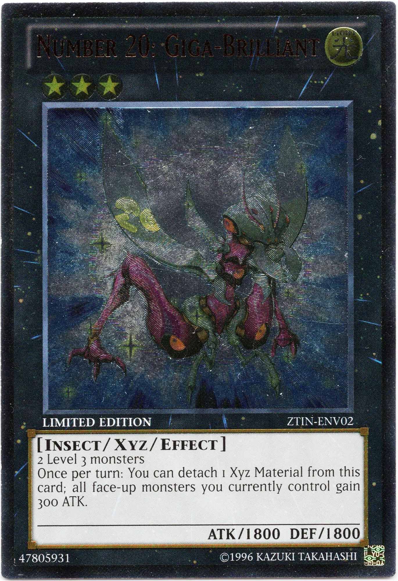 number-20-giga-brilliant-ztin-env02-ultimate-rare-limited-edition-near-mint Number 20: Giga-Brilliant - ZTIN-ENV02 - Ultimate Rare - Limited Edition (Near Mint)