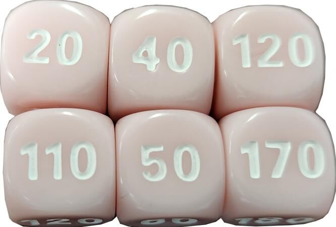 Pokemon 151 Pink Damage Counter Dice
