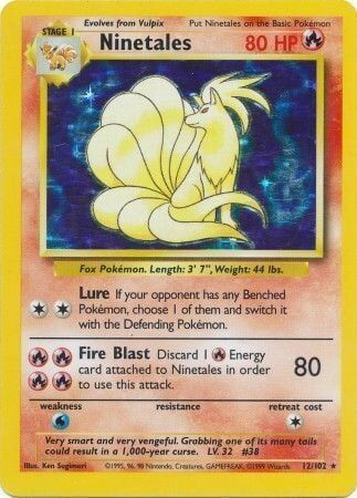 Ninetales - 12/102 - Unlimited - EN Ninetales - 12/102 - Unlimited - EN