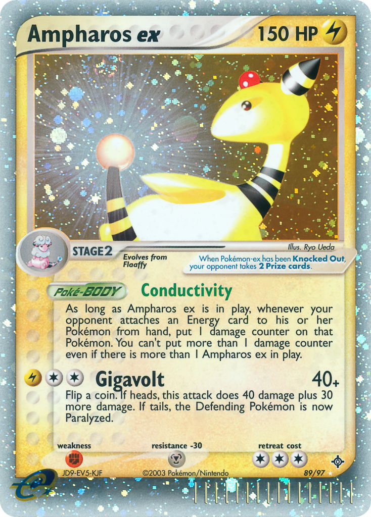 Ampharos ex - 89/97 - EN