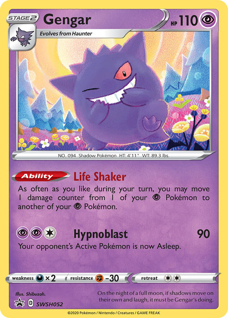 Gengar - SWSH052/306 - EN