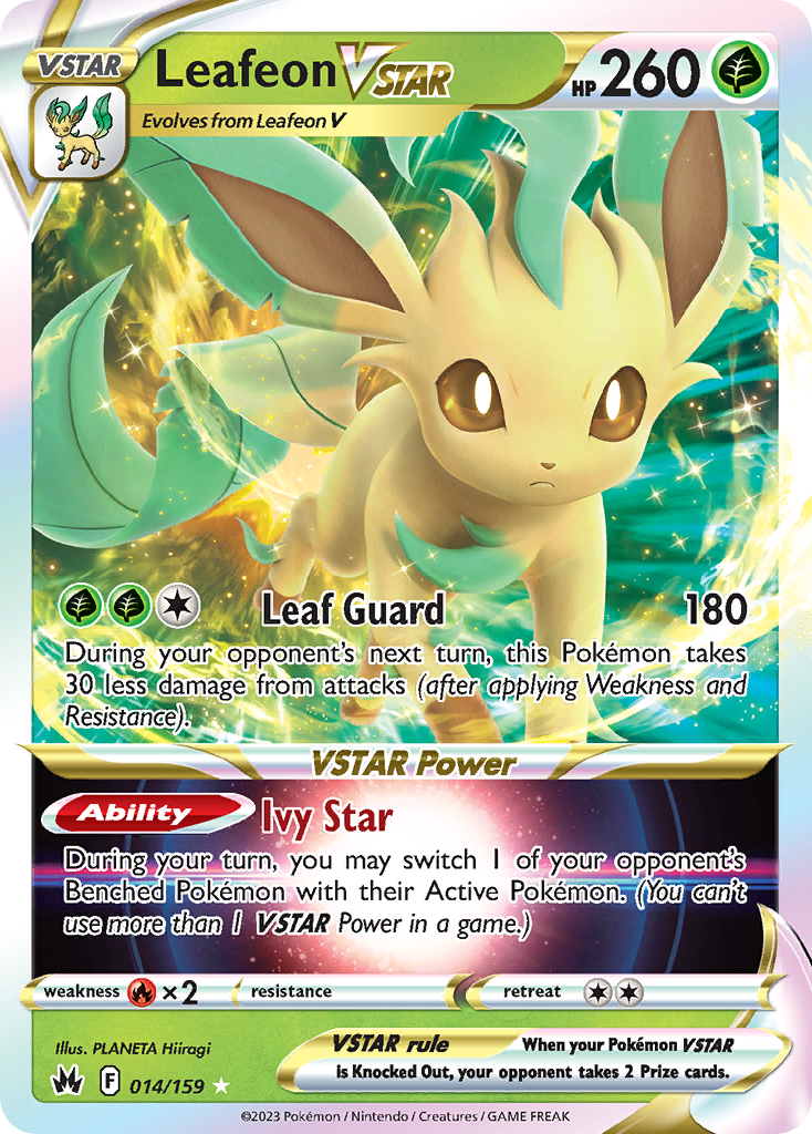 Leafeon VSTAR - 014/159 - EN Leafeon VSTAR - 014/159 - EN