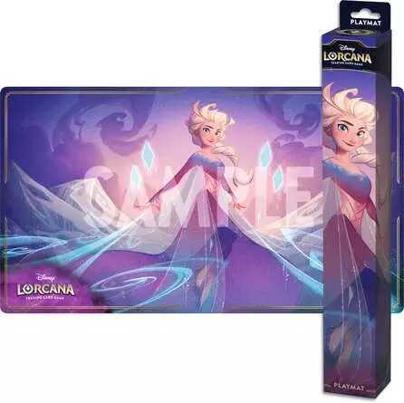 Disney Lorcana 6: Azurblaues Meer Spielmatte Elsa